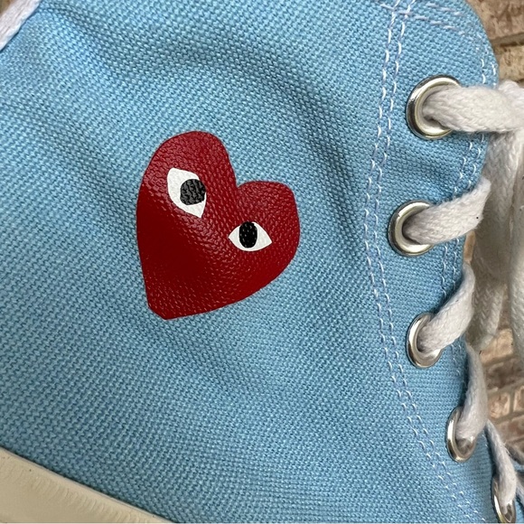 🍒💣 Converse Chuck 70 comme des garcons platform high tops - Picture 11 of 15